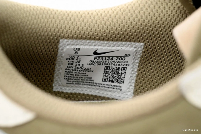 Low 1 Air Travis x Scott Jordan FZ3124-200 Golf 0901
